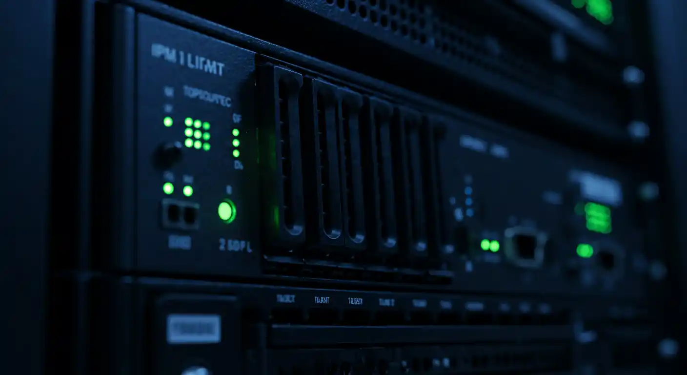 Platform Event Trap IPMI interface close-up