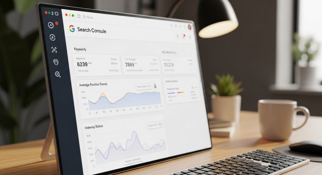 SEO Monitoring: The Ultimate 2025 Guide to Metrics, Tools & Strategies That Drive Real Growth 1 seo monitoring google dashboard closeup s24 ultra.jpg